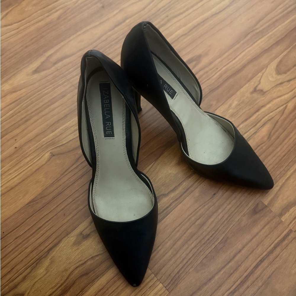 JCPenney Black Heels Classic Pointed-Toe Stilettos